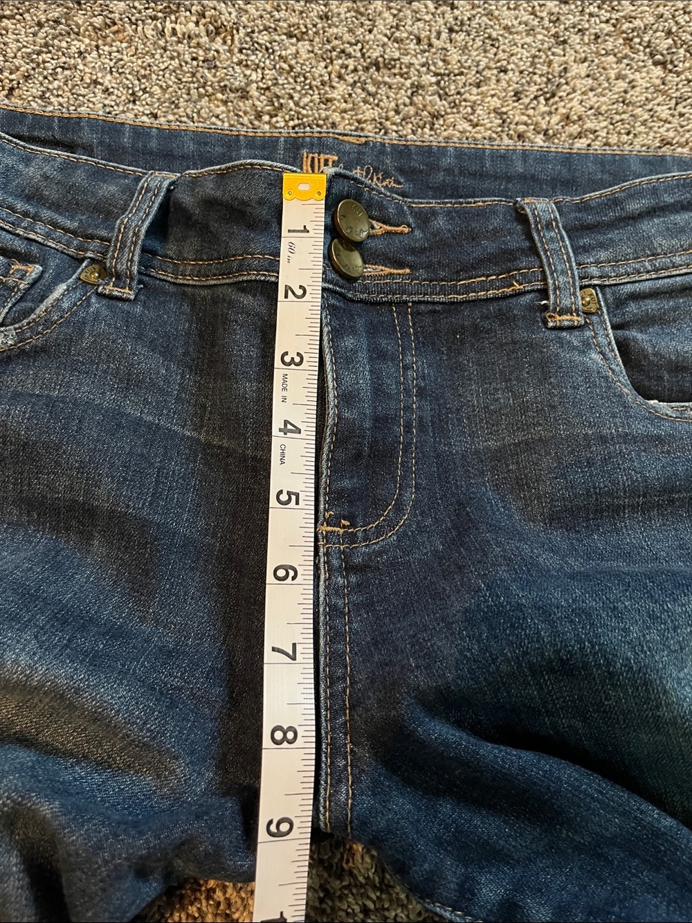 Kut from the Kloth Cropped Cuffed Jeans Capri - Picture 7 of 11